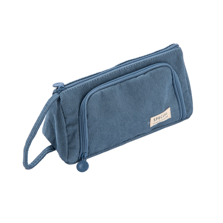 Handheld Pencil Case Large Volume - Airy Blue