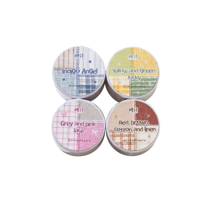 Handmade Fabric Tags Washi Tape