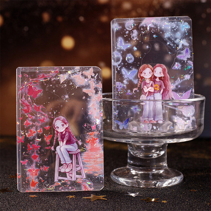 Hazy Butterfly Shades PET Tape