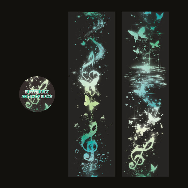 Hazy Butterfly Shades PET Tape