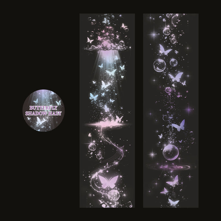Hazy Butterfly Shades PET Tape