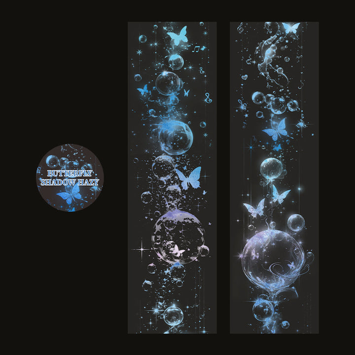 Hazy Butterfly Shades PET Tape