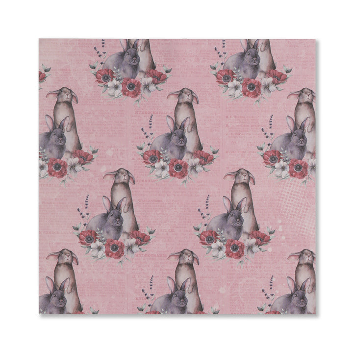 Hydrangea Scrapbook Paper - 12 Sheets