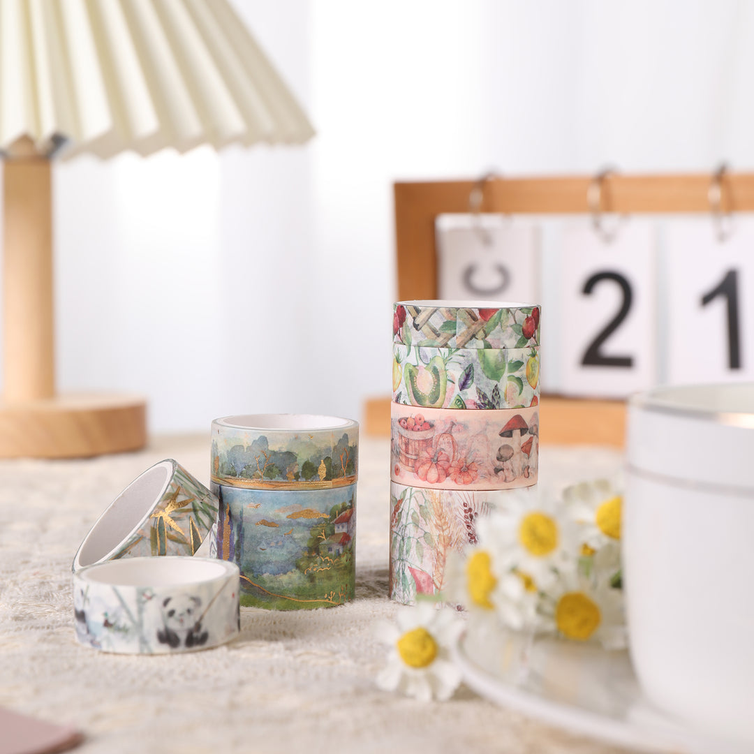 In The Mountains Washi Tape - Set of 17