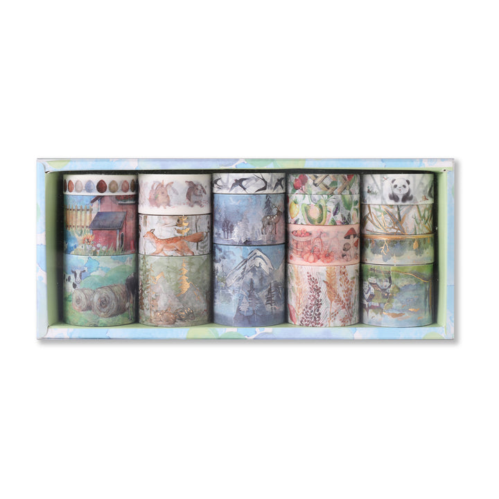 In The Mountains Washi Tape - Set of 17