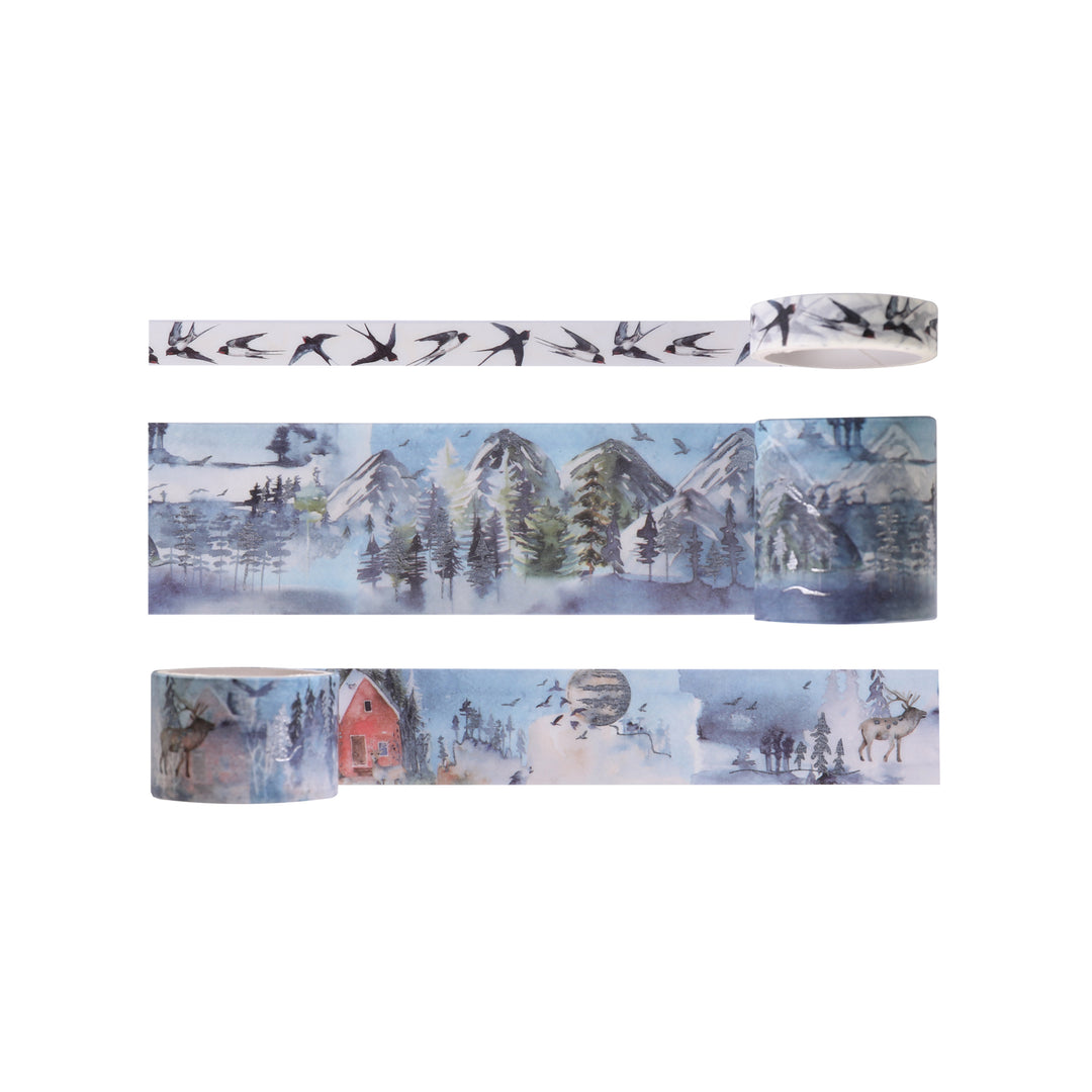 In The Mountains Washi Tape - Set of 17