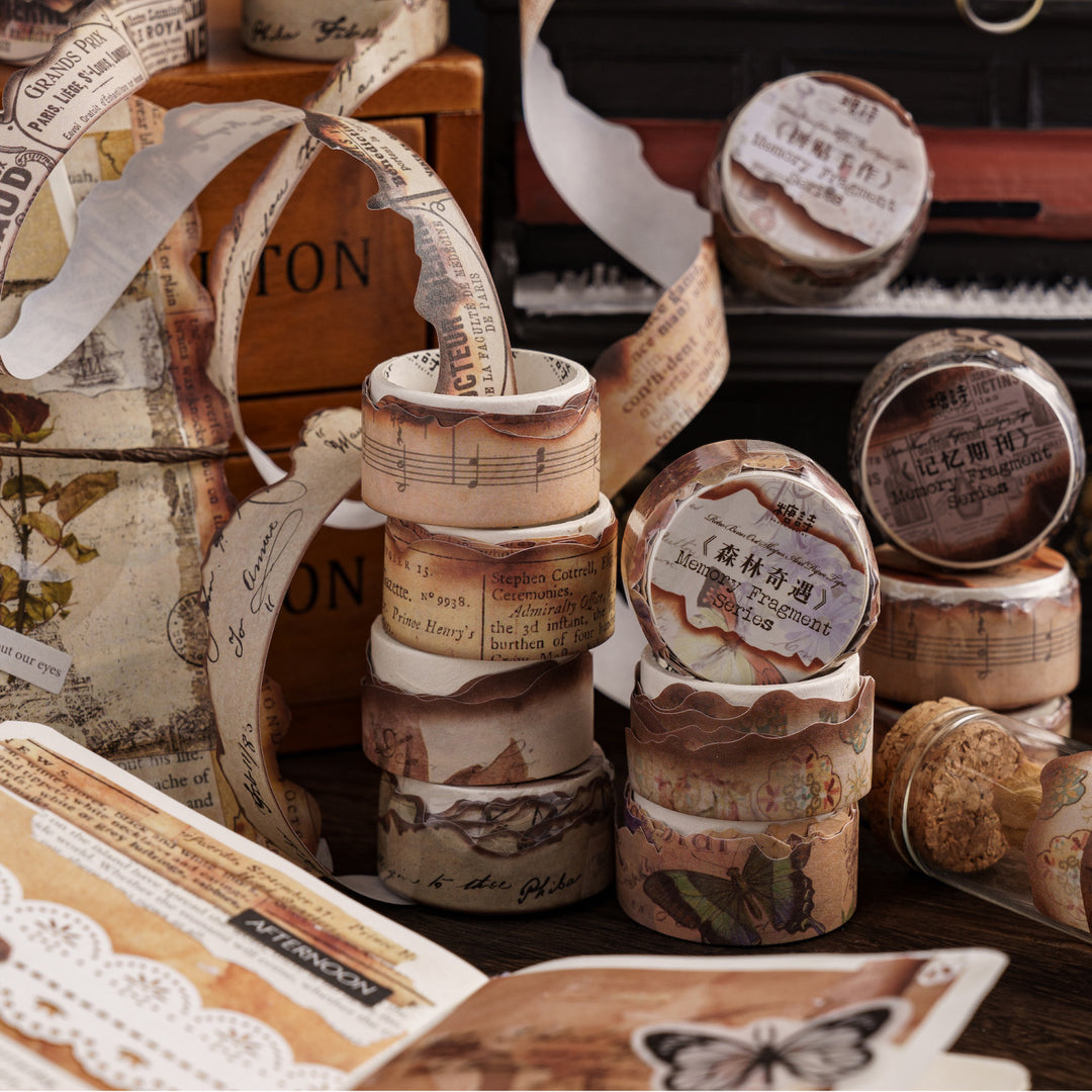 Irregular Edge Vintage Washi Tape