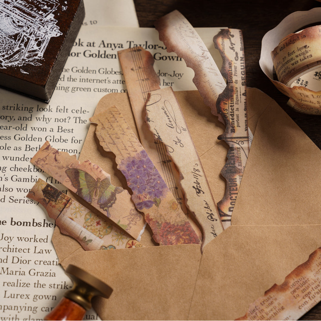 Irregular Edge Vintage Washi Tape