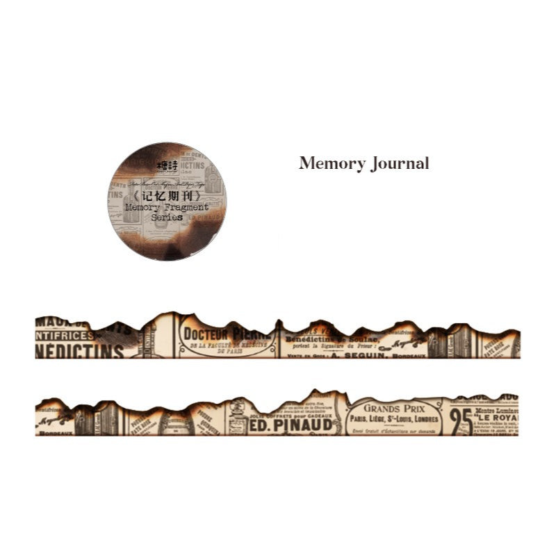 Irregular Edge Vintage Washi Tape