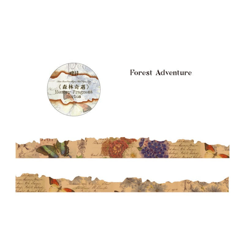 Irregular Edge Vintage Washi Tape
