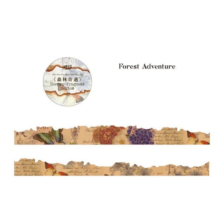 Irregular Edge Vintage Washi Tape