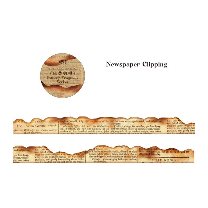 Irregular Edge Vintage Washi Tape
