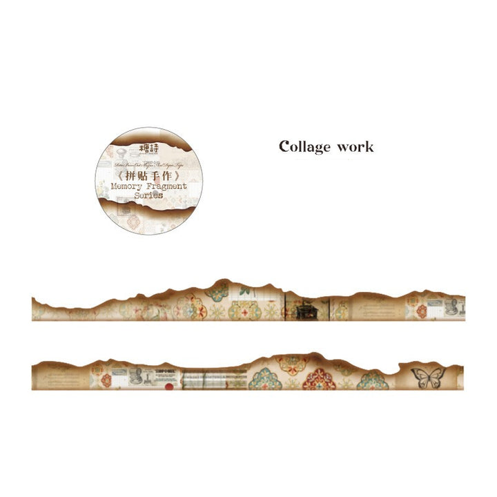 Irregular Edge Vintage Washi Tape