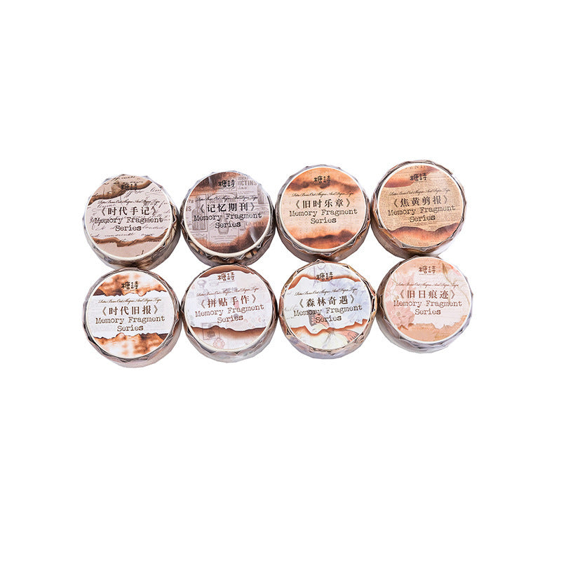 Irregular Edge Vintage Washi Tape