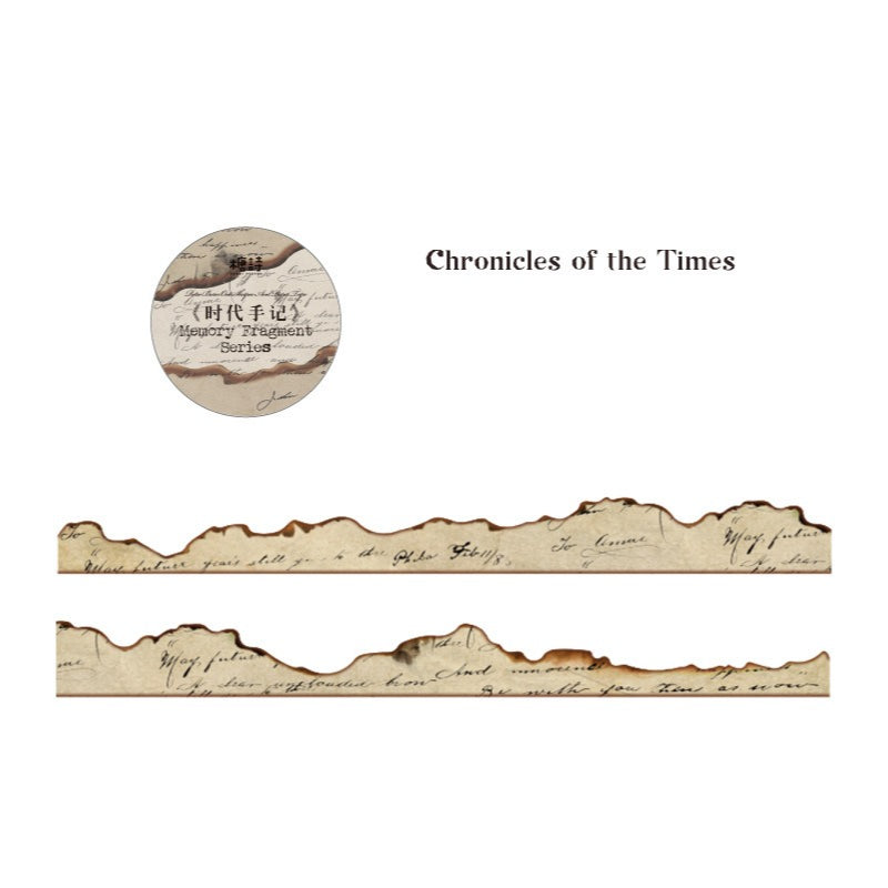 Irregular Edge Vintage Washi Tape