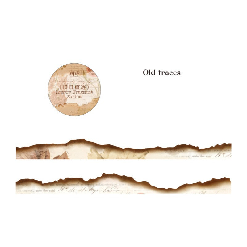 Irregular Edge Vintage Washi Tape