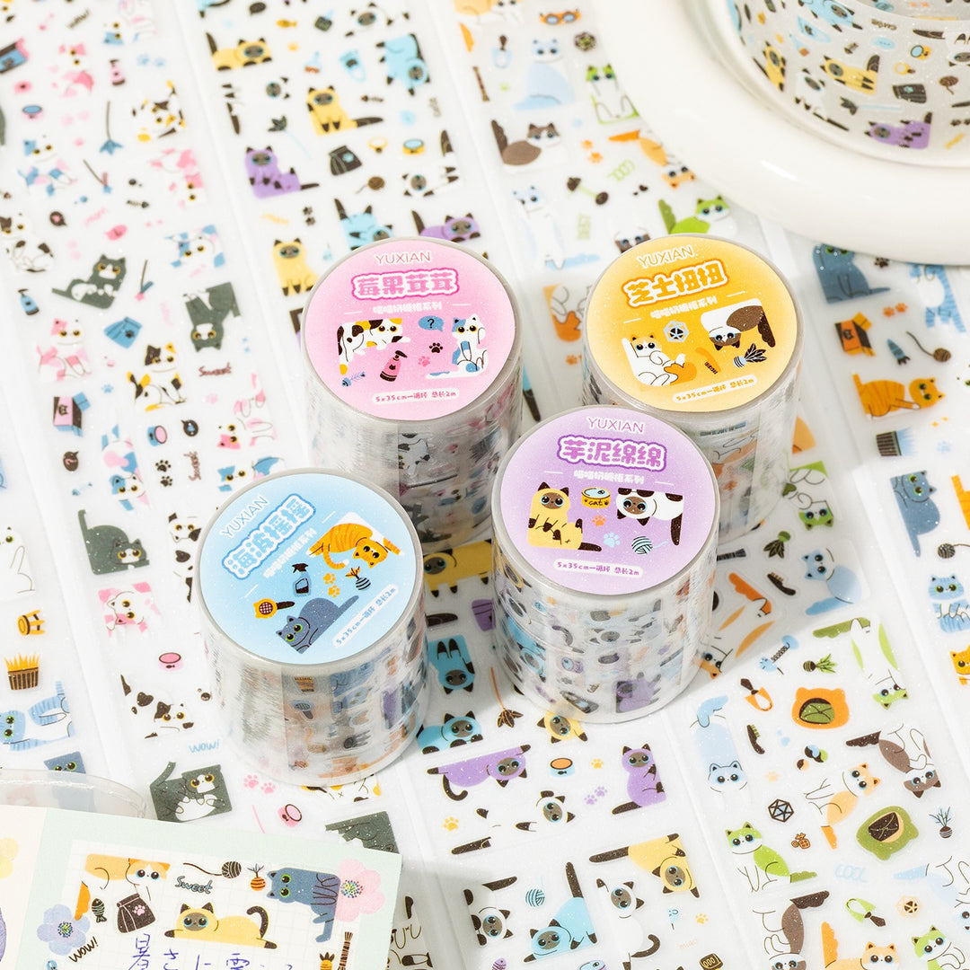 Kawaii Cat PET Tape