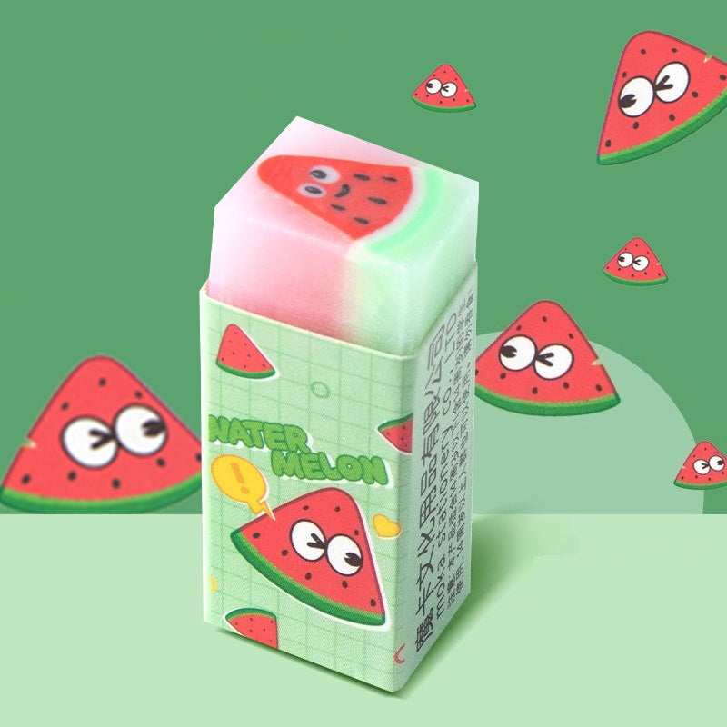 Kawaii Animal &amp; Fruit Sandwich Eraser
