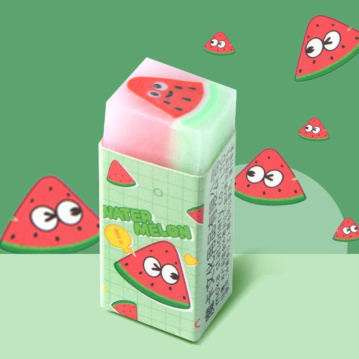 Kawaii Animal &amp; Fruit Sandwich Eraser