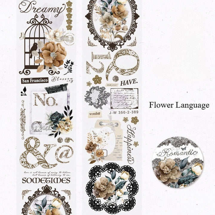 Lace Nocturne of the Night PET Tape