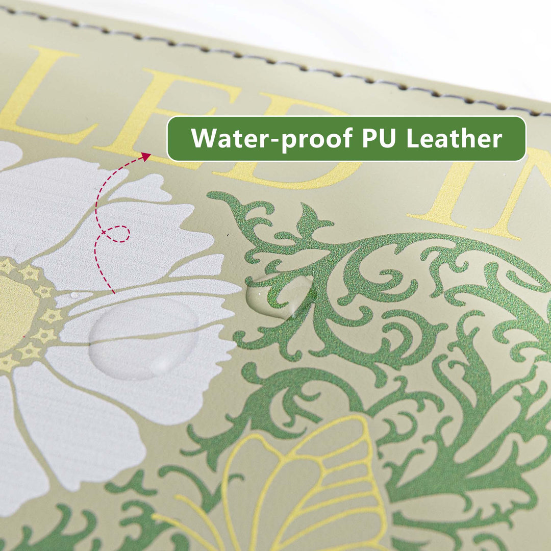Leather Lock Journal - B6 - Ruled - Butterfly