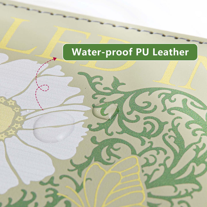 Leather Lock Journal - B6 - Ruled - Butterfly