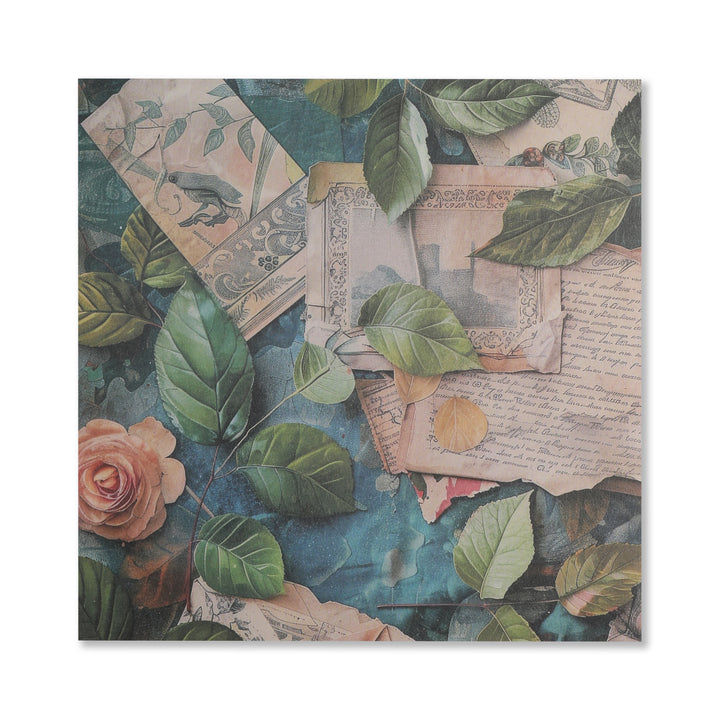 Leaves Scrapbook Paper - 12 Sheets