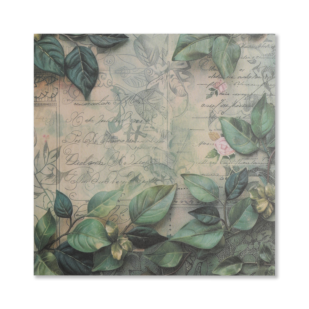 Leaves Scrapbook Paper - 12 Sheets