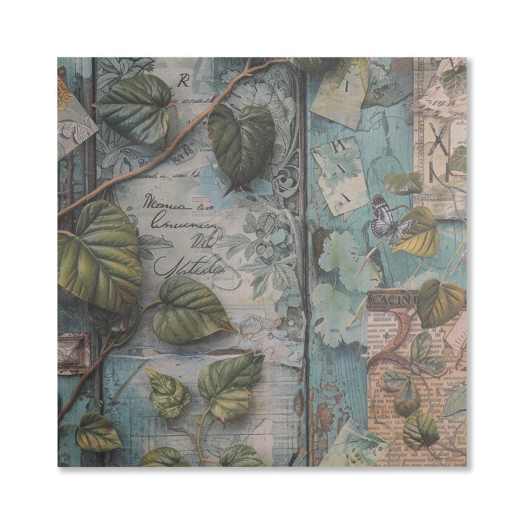 Leaves Scrapbook Paper - 12 Sheets
