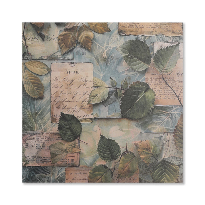Leaves Scrapbook Paper - 12 Sheets
