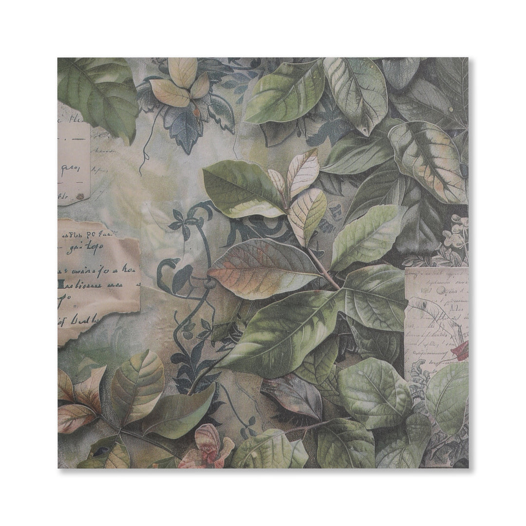 Leaves Scrapbook Paper - 12 Sheets