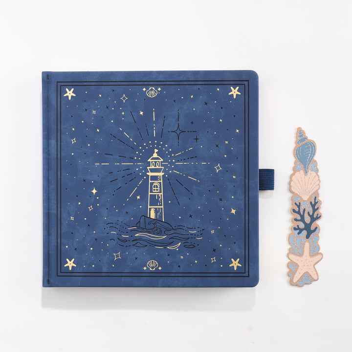 Lighthouse Voyage Notebook - Deep Blue