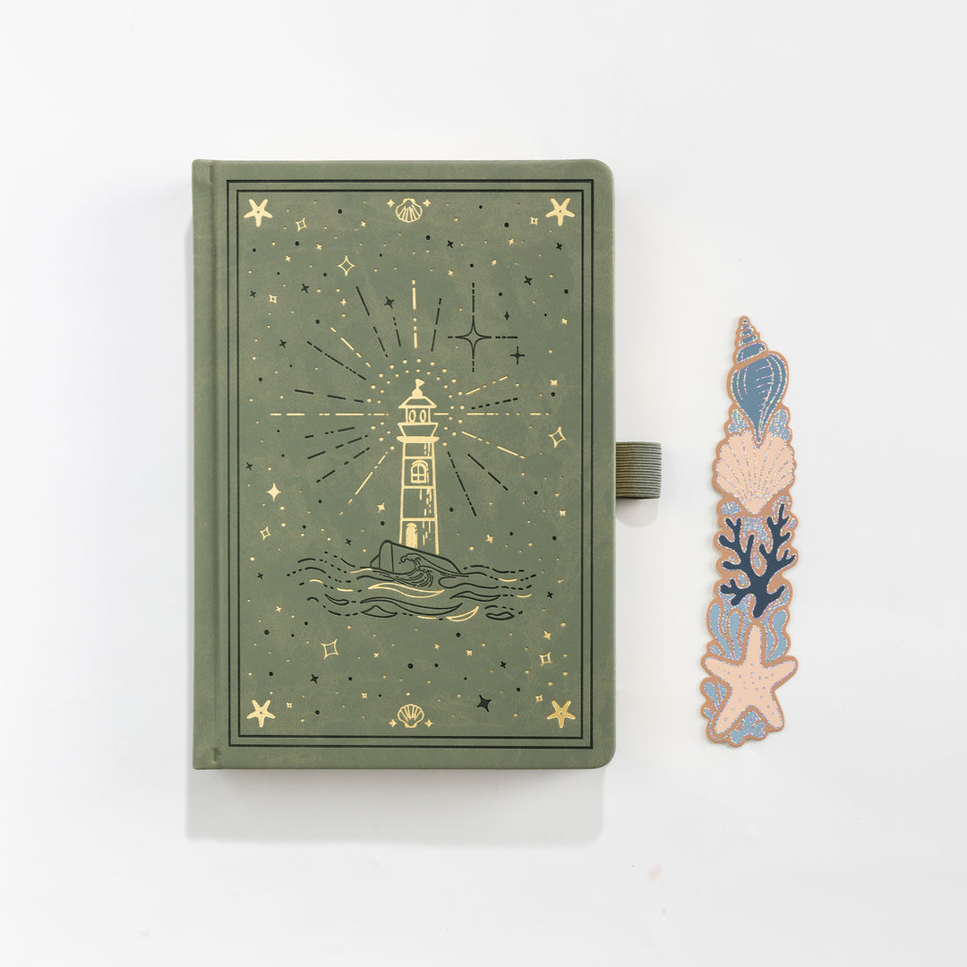 Lighthouse Voyage Notebook - Green