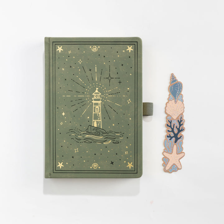 Lighthouse Voyage Notebook - Green