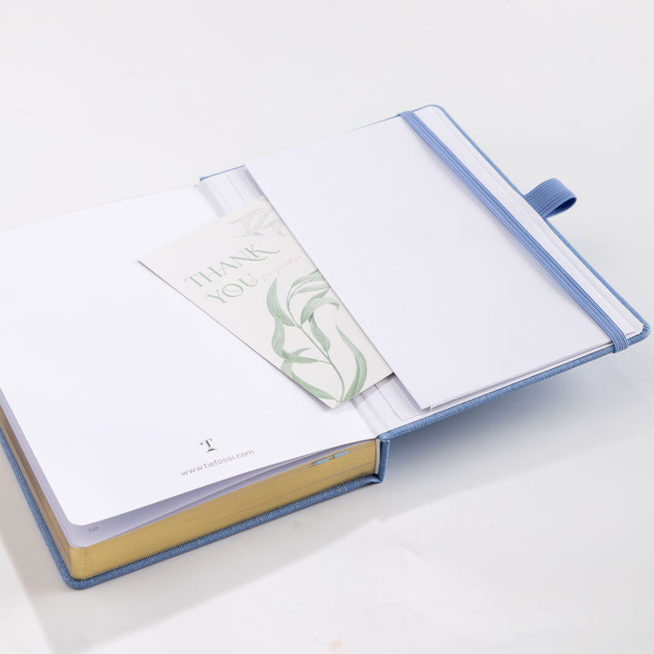 Lighthouse Voyage Notebook - Light Blue