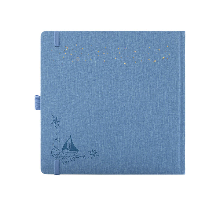 Lighthouse Voyage Notebook - Light Blue