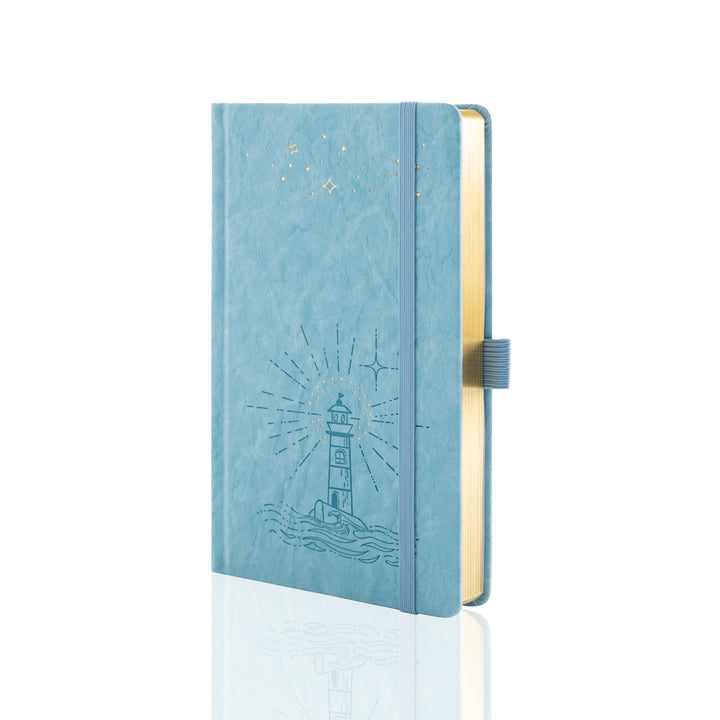 Lighthouse Voyage Travelers Notebook - Minty Blue