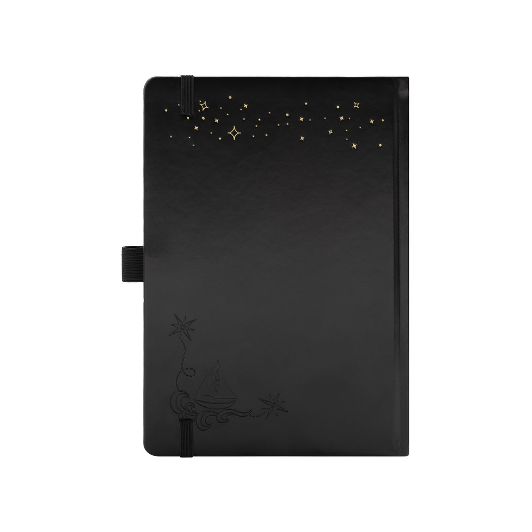 Lighthouse Voyage Notebook - Black