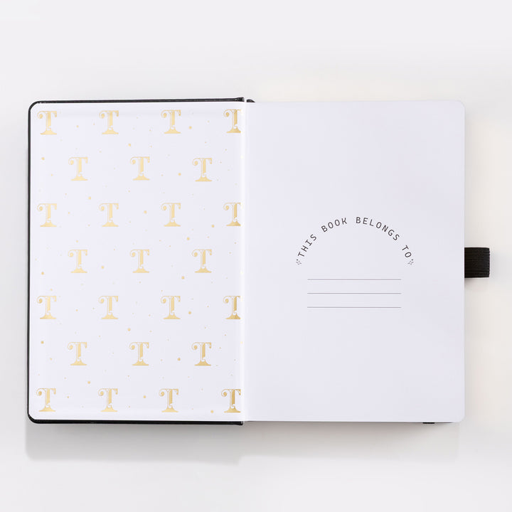Lighthouse Voyage Notebook - Black