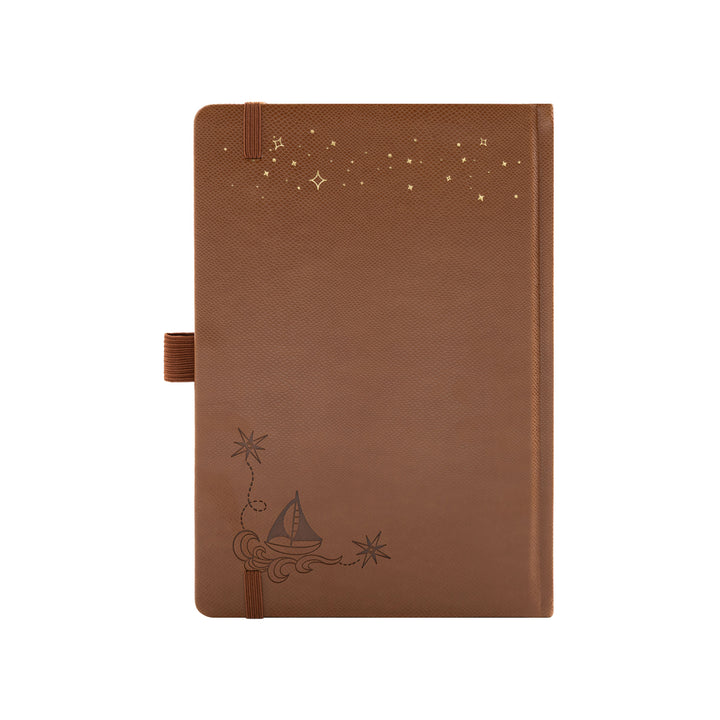 Lighthouse Voyage Notebook - Brown