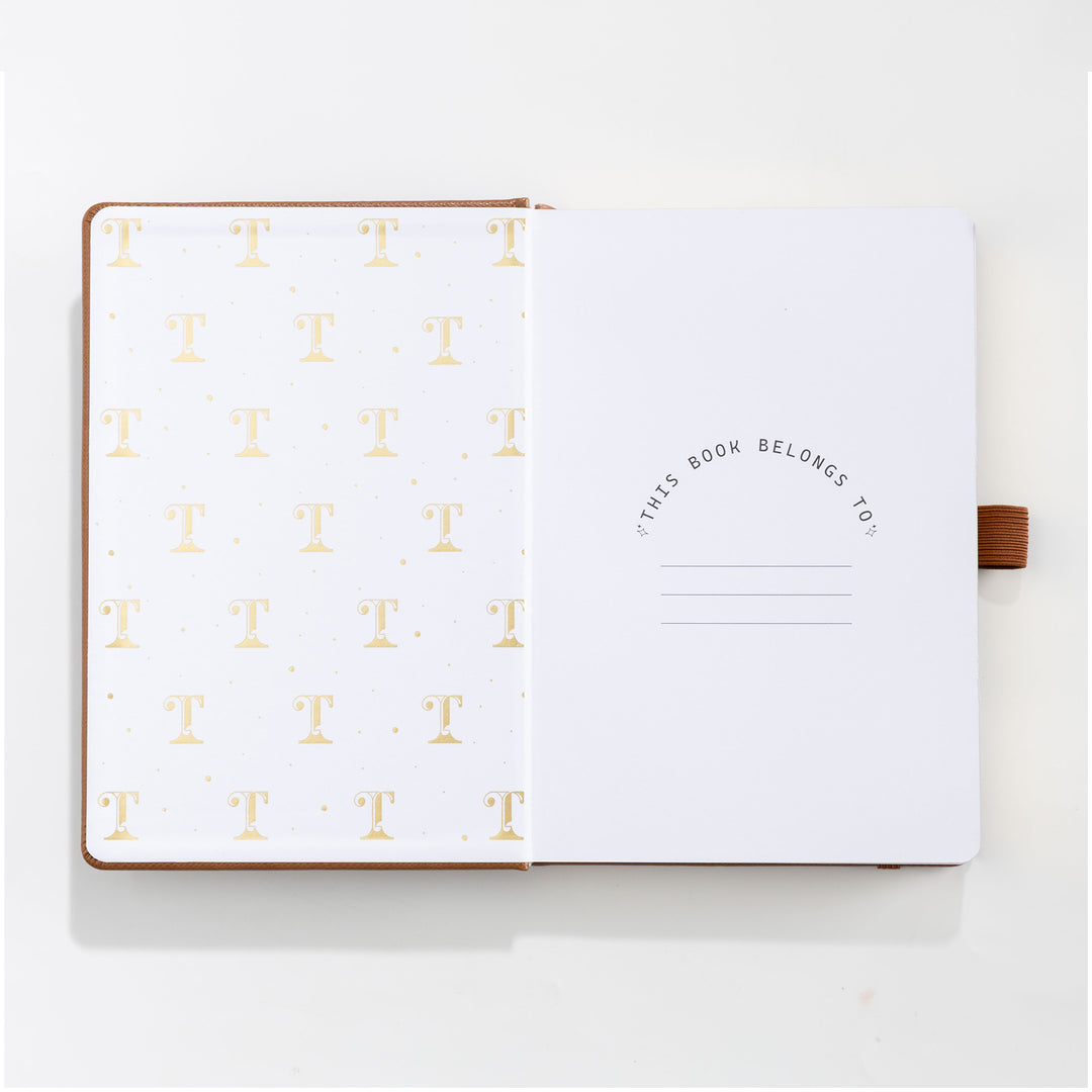 Lighthouse Voyage Notebook - Brown