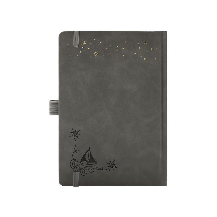 Lighthouse Voyage Notebook - Grey
