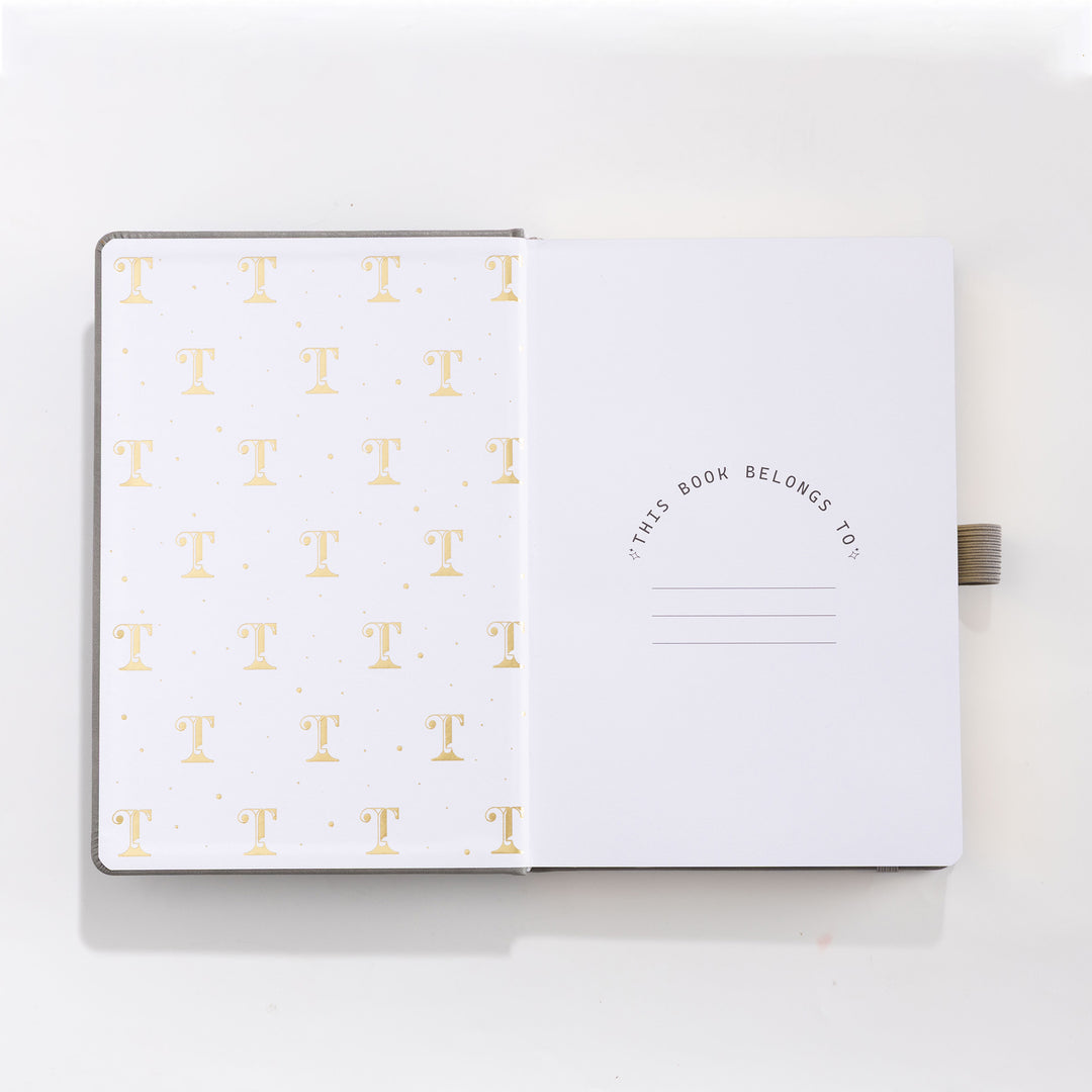Lighthouse Voyage Notebook - Grey