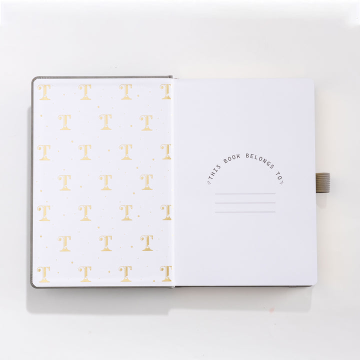 Lighthouse Voyage Notebook - Grey