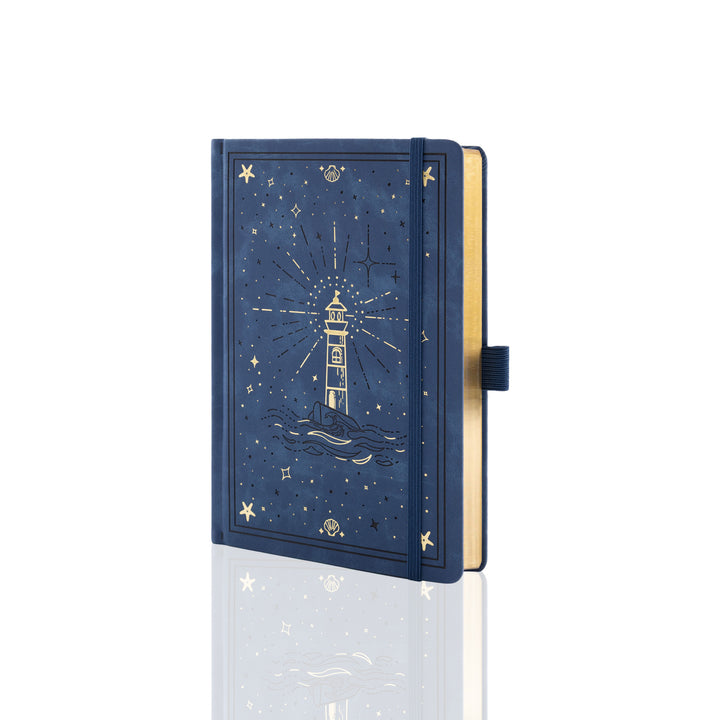 Lighthouse Voyage Notebook - Deep Blue