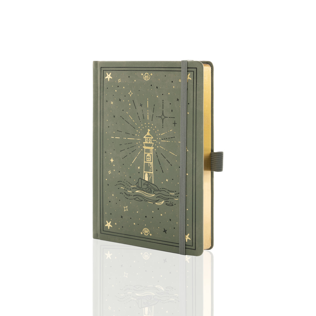 Lighthouse Voyage Notebook - Green