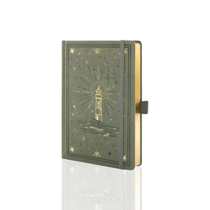 Lighthouse Voyage Notebook - Green