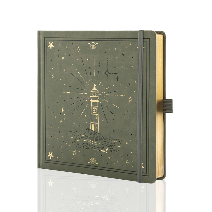 Lighthouse Voyage Notebook - Green