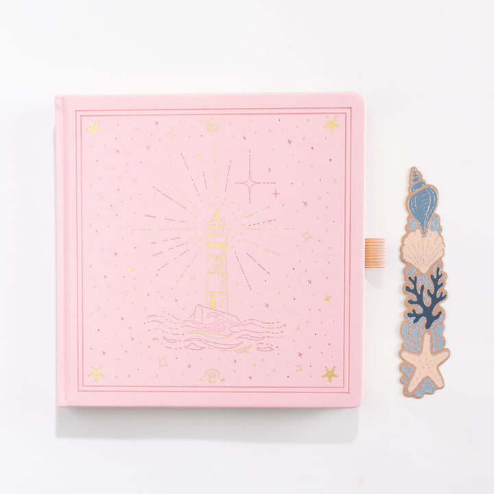 Lighthouse Voyage Notebook - Pink