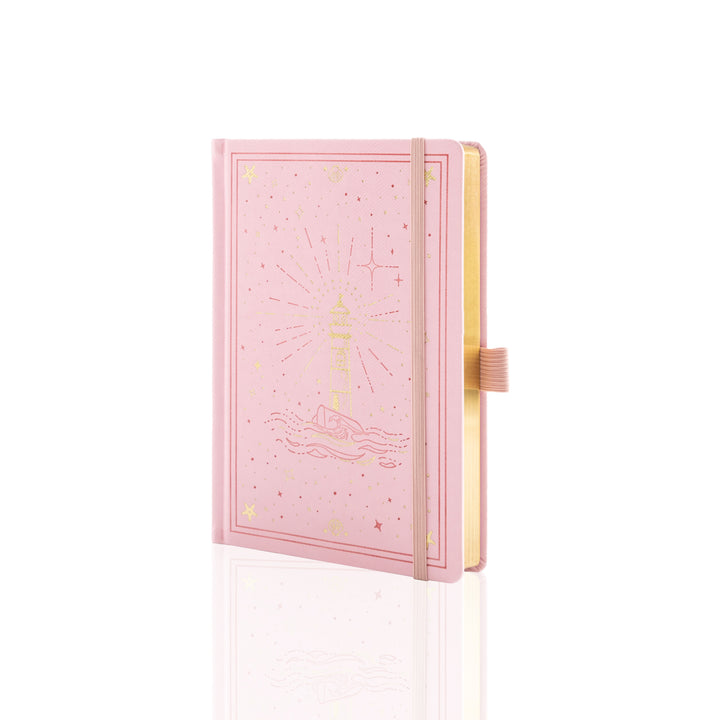 Lighthouse Voyage Notebook - Pink